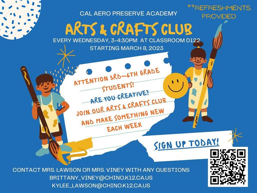 Arts & Crafts Club